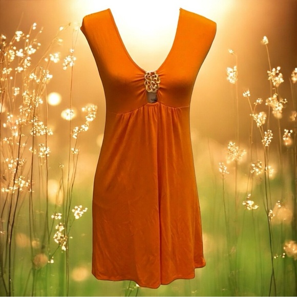 Trina Turk Summer Modal Soft Stretchy Knit Dress‎ Size L - Picture 1 of 10